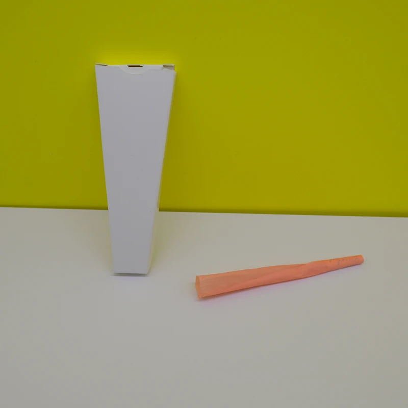 Custom white 3 Pack Pre- Roll Box Packaging  Rigid Display Kraft Paper Box Pre roll Packaging