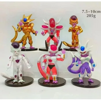 6 шт./набор кулер Dragon Frieza из ПВХ 7 5-10 см