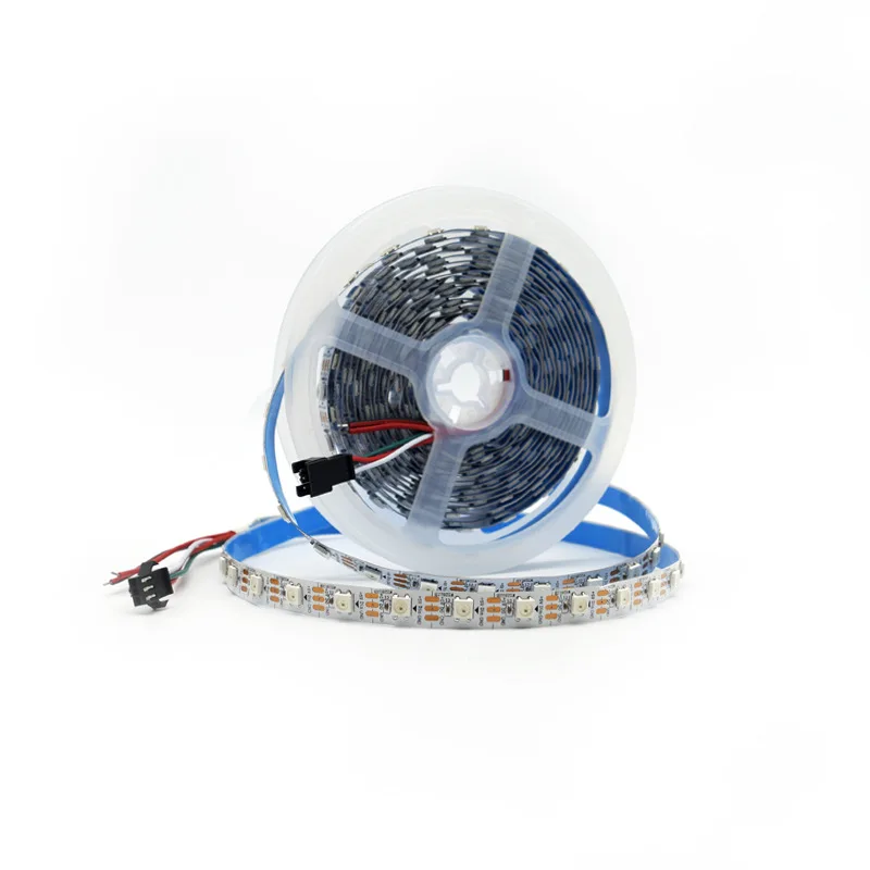 5v 12v addressable rgb led strip 5050 ws2811 ws2812b ws2813 waterproof flexible led light