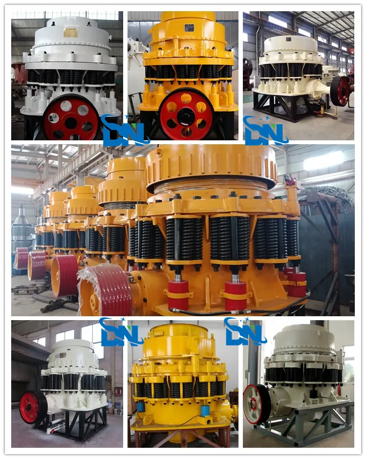 Gold Iron Ore Rock Hard Stone Cone Crusher Machine Price Quarry Site Aggregate Gravel Cone Crusher