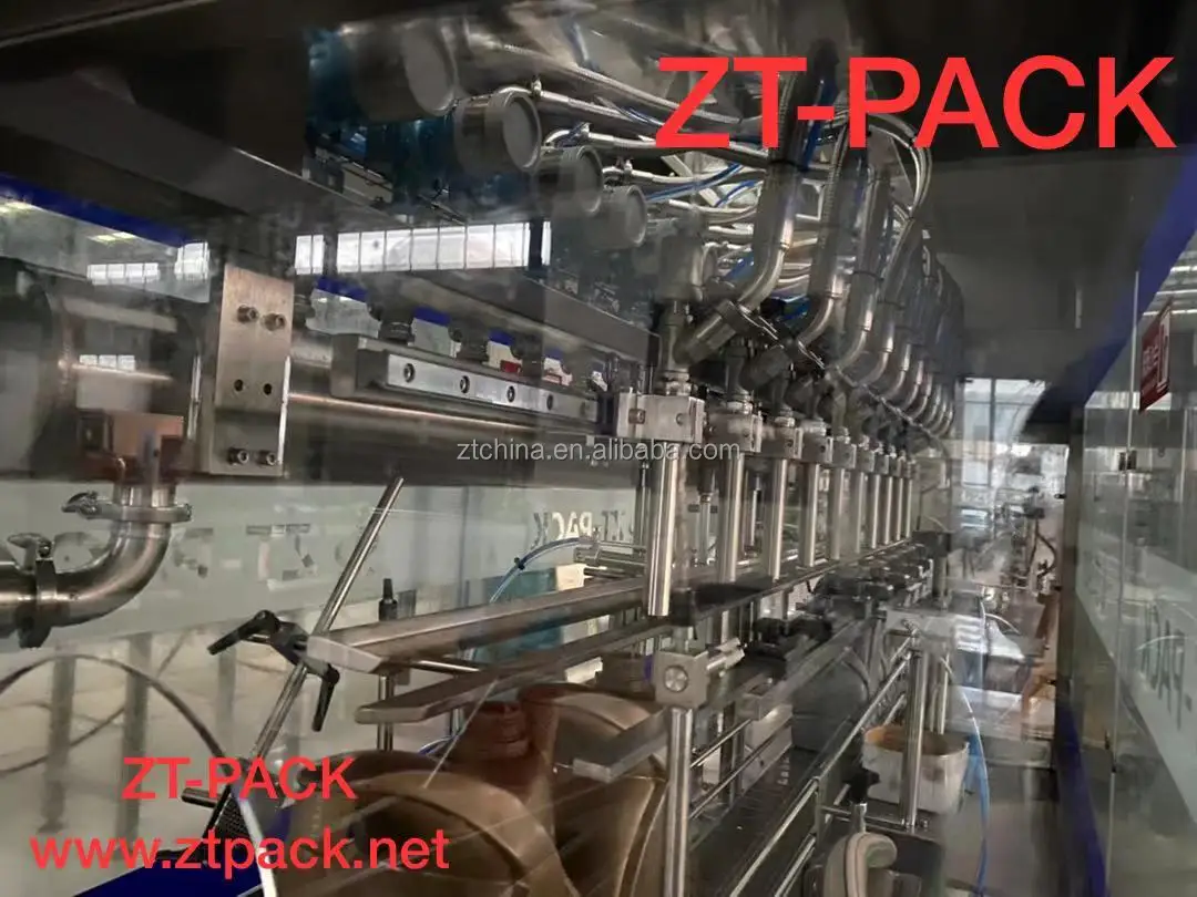 Automatic edible/cooking/coconut/vegetable/sunflower oil bottle flow meter system filling machine