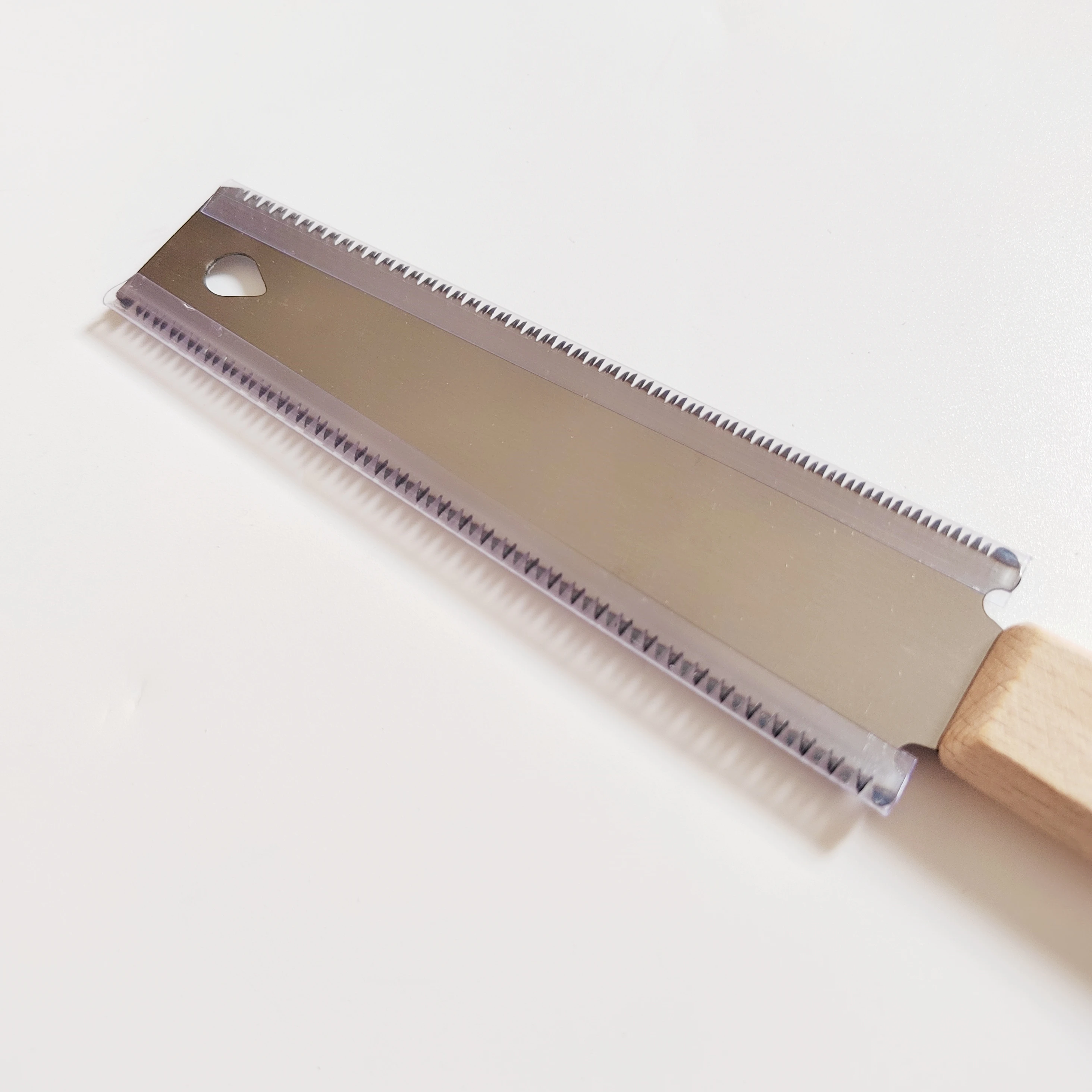 Double Edged Saw Cross Cut Rip Cut Japanese Style Hand Saw Pull Saw for Flexible Woodworking Cutting Hard Wood and Soft Wood