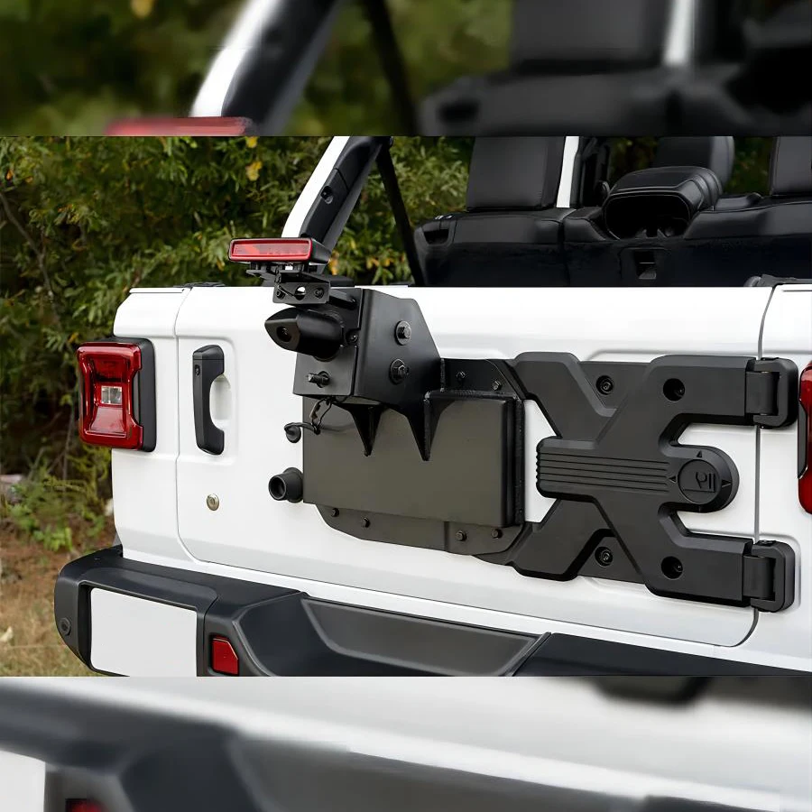 Heavy Duty Rugged Ridge Spartacus HD Tire Carrier Hinge Casting for Jeep Wrangler JL 2018+