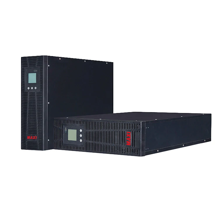 19 дюймов Чистая синусоида выход онлайн ups стоечный 1kva/2 кВА/3kva со светодиодным