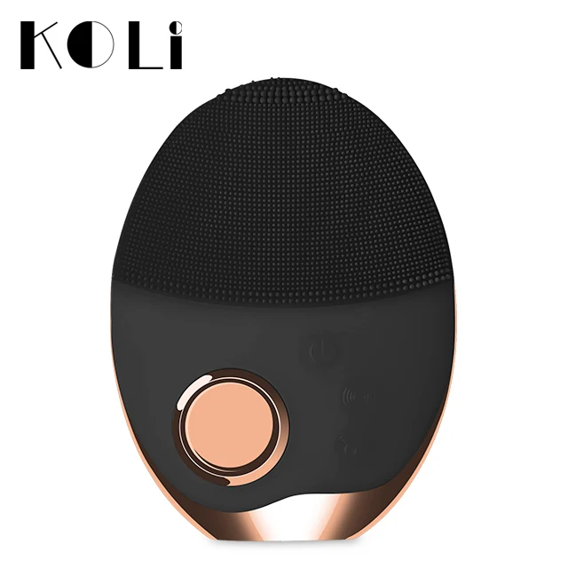 
Electric facial Cleanser brush with LED light therapy and massage face silicone cleanser brush multi function beauty machine 