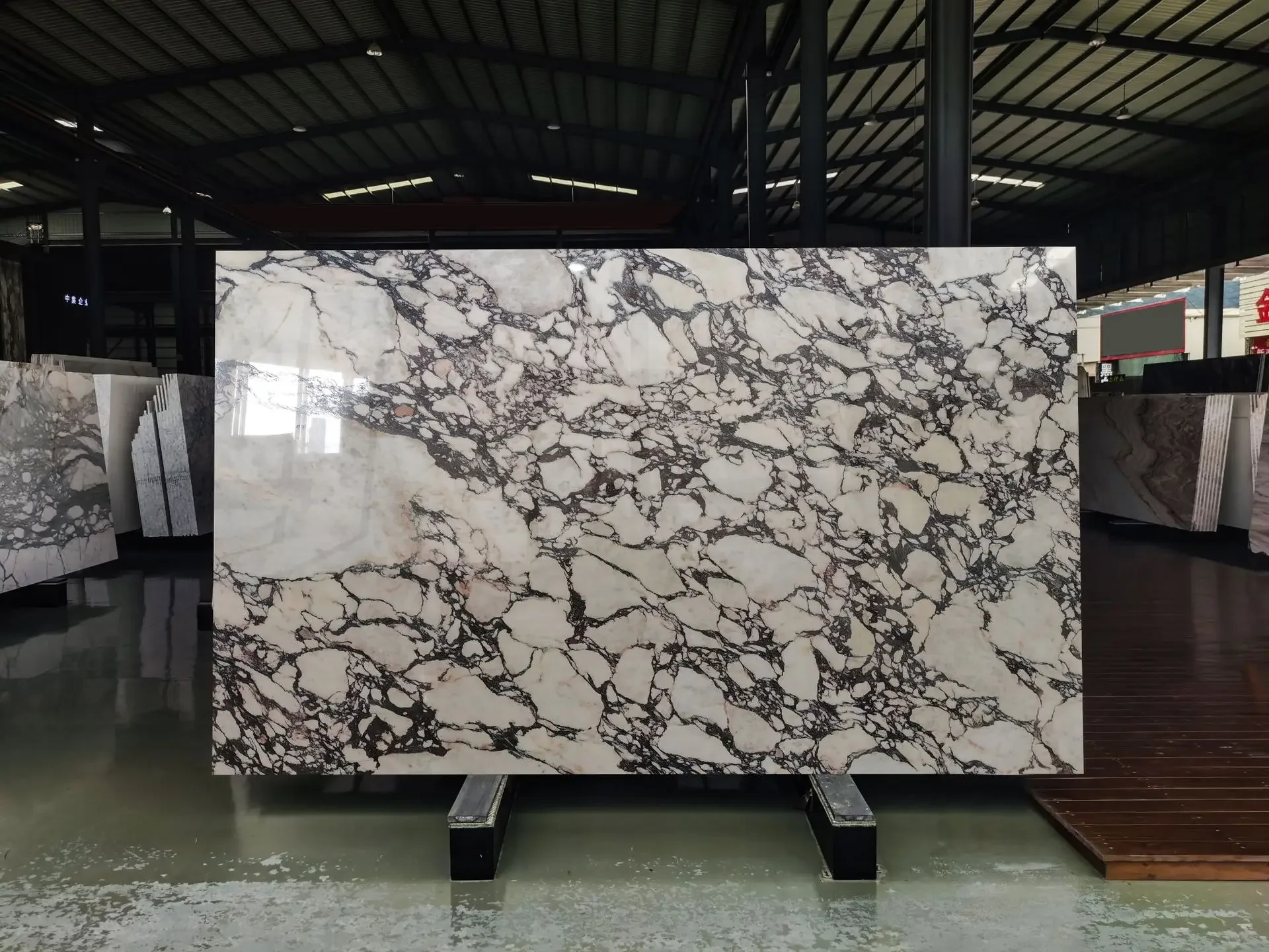 Natural Purple Marble Slabs Calacatta Viola Marble for Wall Floor Tiles