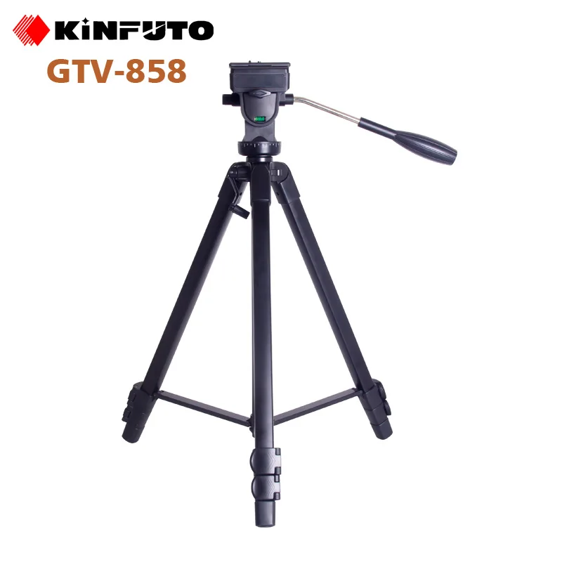 Kinfuto Aluminum Alloy  Tripod Camera Tripod Stand professional video tripod GTV858