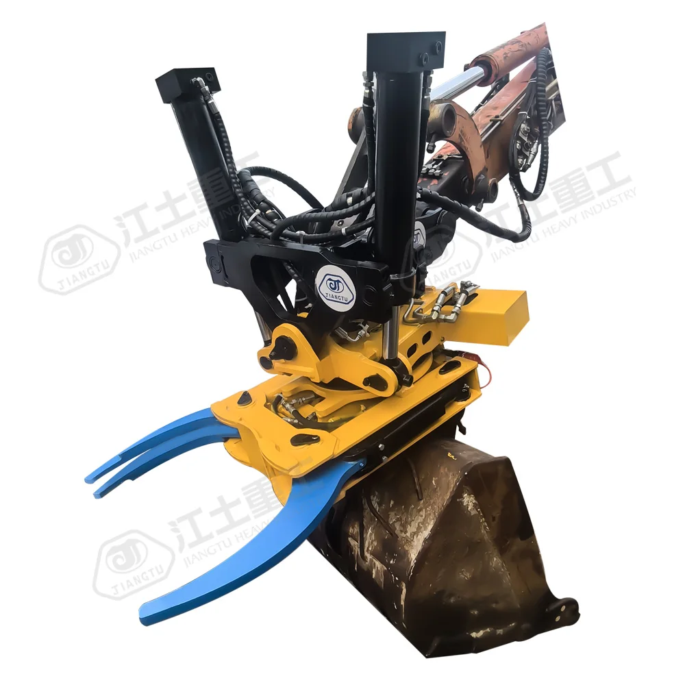 JT 360 Degree Rotating Excavator Hydraulic Quick Hitch Tilt Rotator for 6ton