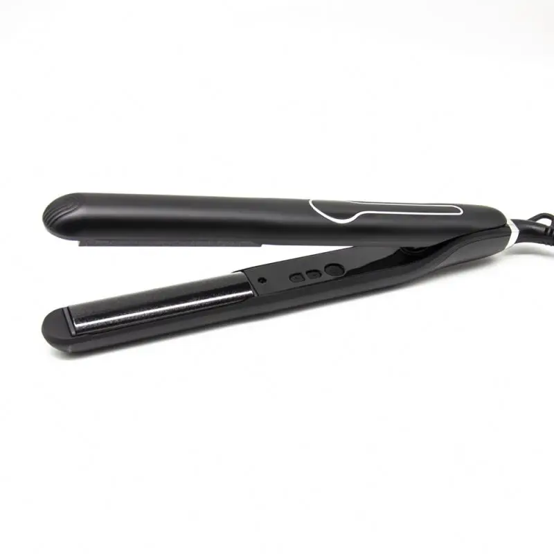 2022 Hottest Models Hair Straightener Multi-functional Pro Flat Iron LED Black Electric Plastic Ceramic 1200W Hand Hair Dryer
