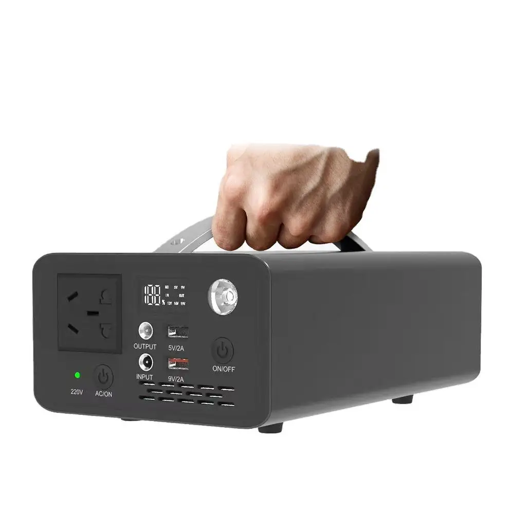 Multifunction Renewable Energy High Quality  2000W Portable Power Station Emergency Power Supply Outdoor AC Charge Input Power