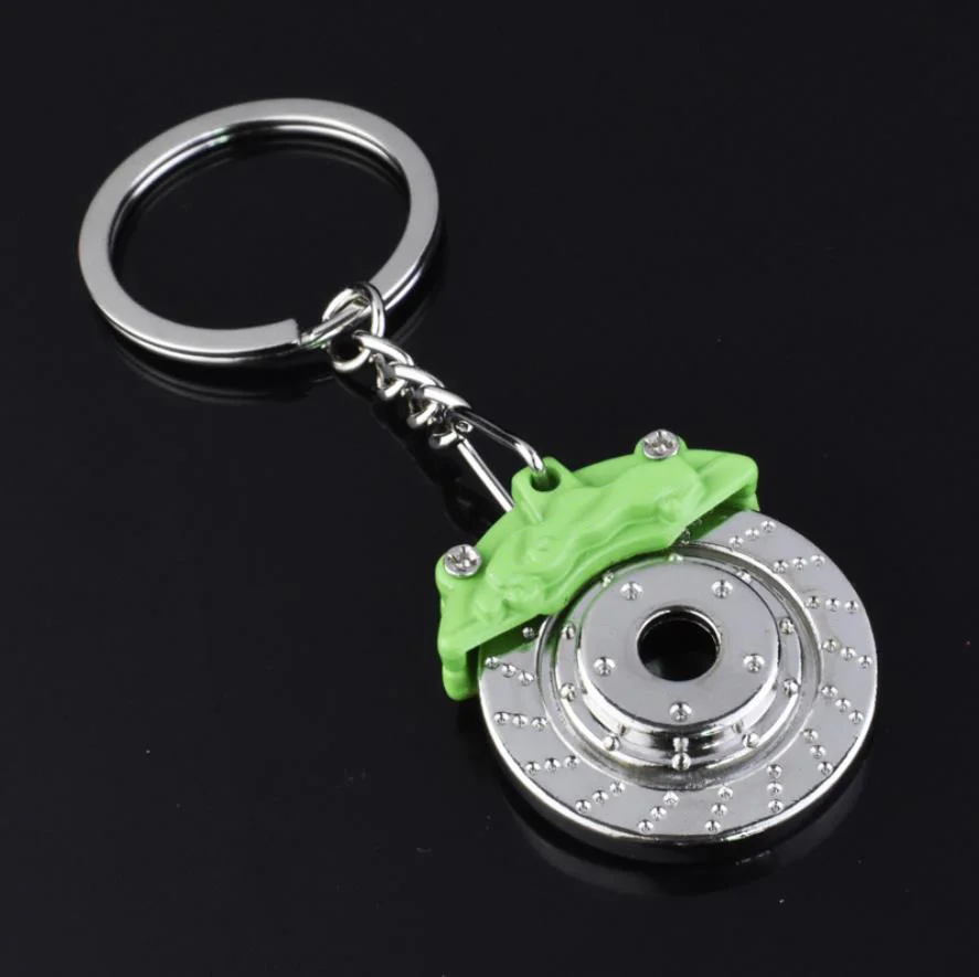 metal key chain Brake disc hub calipers keychain for amg bwm m sline R car