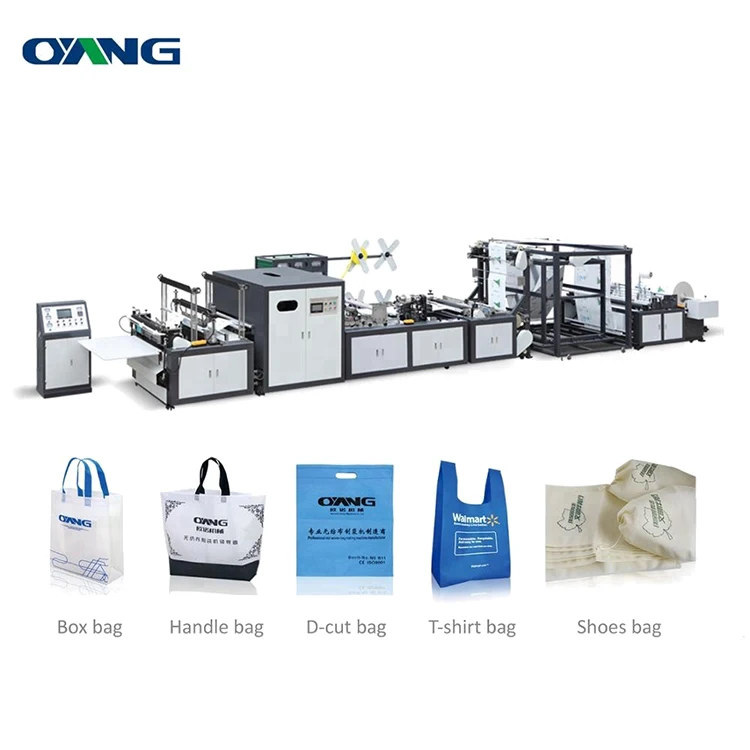 
Factory supplier fully automatic New design cute gift non woven bag making machine 