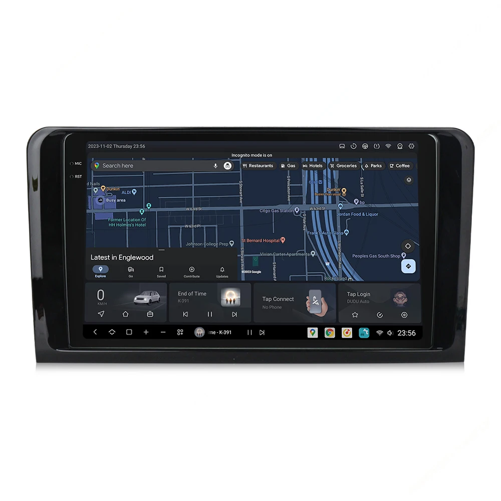 DUDU7 Android 13 Автомагнитола 2din Навигация GPS Мультимедиа Видео Плеер Для Мерседес-Бенц M GL класс W164 X164 ML ML350
