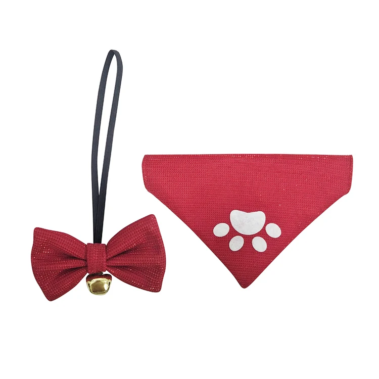 Wholesale dog bandana products innovations pet bow accessories Pet