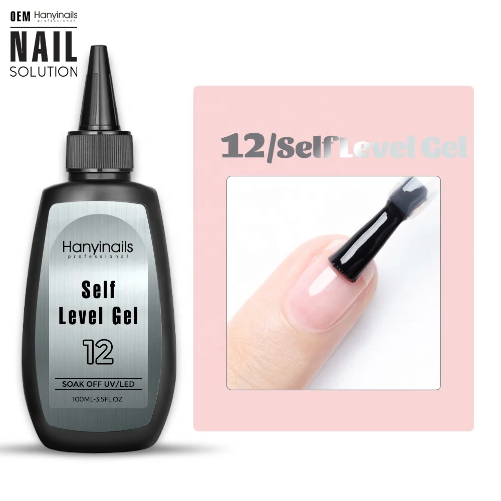Wholesale oversized bulk High Shine Long Lasting Tempered No Wipe soak off UV 100ml top coat base coat gel polish Refill