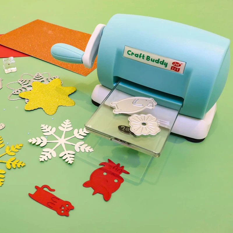 Bview Art Die Cutting Embossing Machine DIY Hand Embossing Machine for DIY Die Cutting Embossing Paper Card Craft Scrapbooking