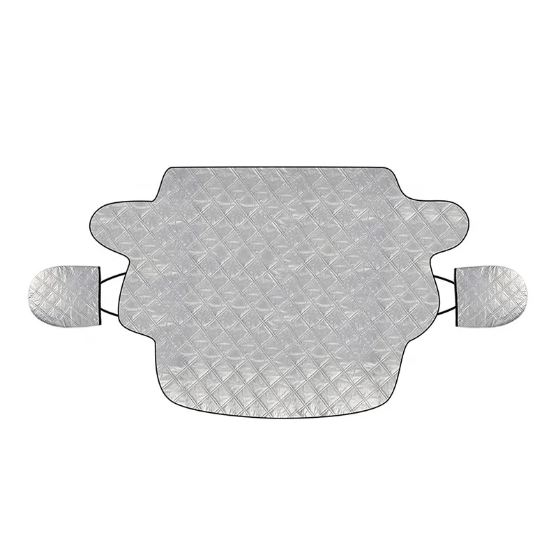 All Seasons Car Windshield Cover with Four Layers UV Protection Sun Shade & Snow Protector Custom Size
