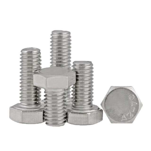 Wholesale custom UNS N 07718 GH 4169 Inconel 718 2.4668 X-750 Nickel Special Alloy Hex Bolts with Nut