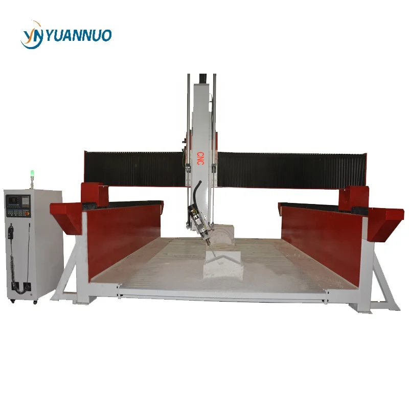 YN1325 YN1530 YN2040 most popular big high Z axis cnc router 4 axis hd48 4d with high quality and stable work