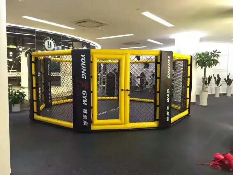 Custom floor MMA octagon cage UFC fighting arena boxing fitness center mma cage