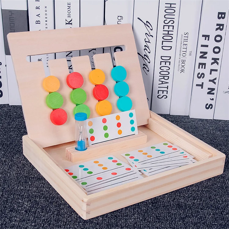 Wholesale Math Counting Wooden Montessori Toys Early Educational Toys for Kids
