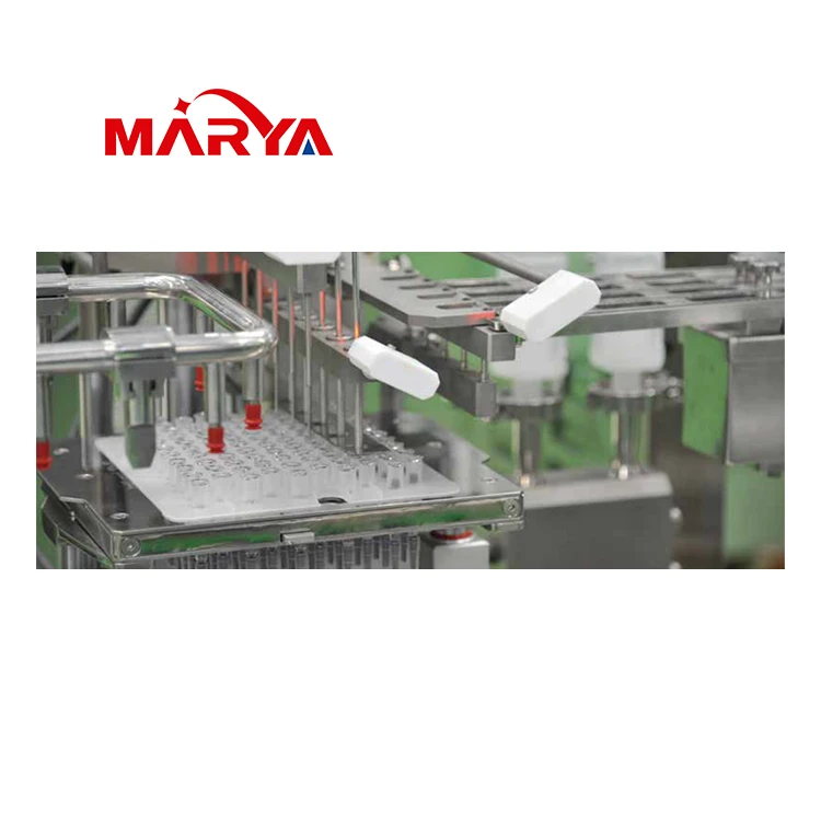 Marya China supplier aseptic ISO pre-filled plastic syringe suspension filling and sealing machine for pharmaceutical insulin