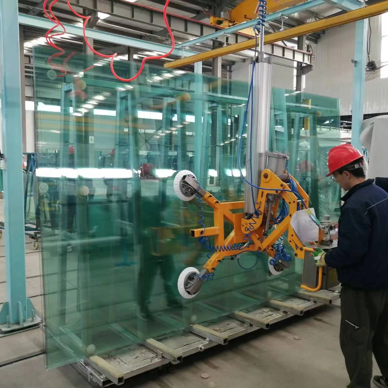 Curtain Wall Residential Building Facade Glass Industrial Building Facade Glass