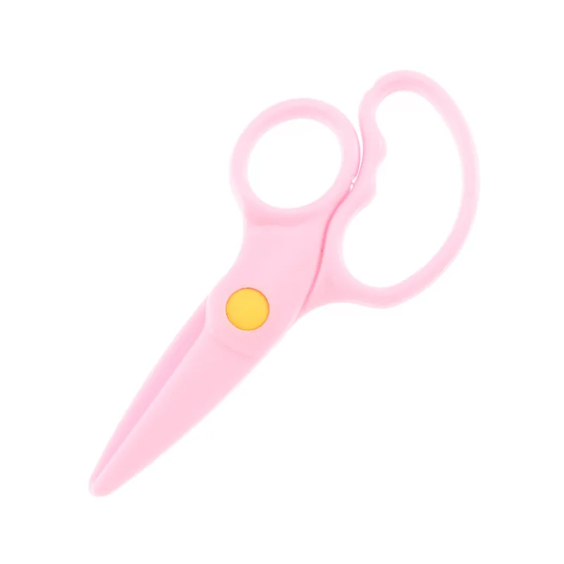 Preschool Training Scissors Kids Plastic Playdough Scissors ChildrenToddler Safety Scissors