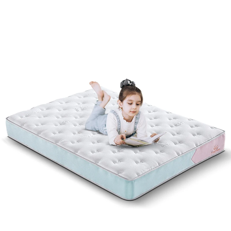 Healthier mattress for kids Children Bedroom furniture Pink girl Blue boy orthopedic mattress