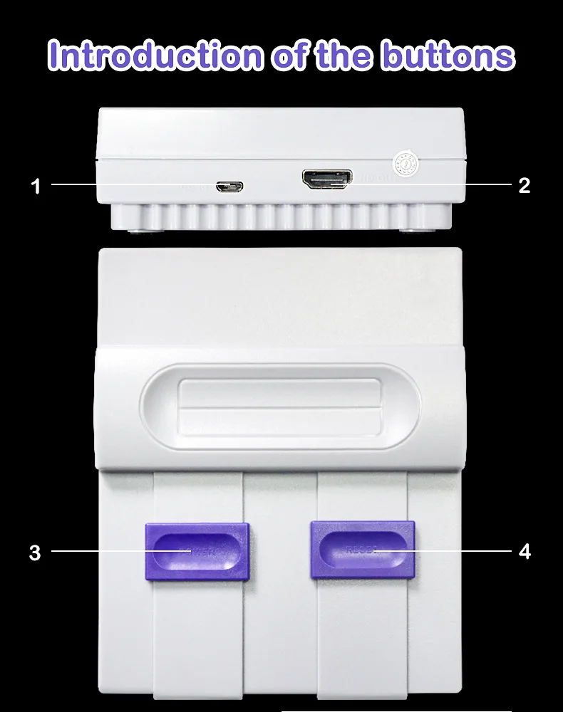  2021 Новый стиль супер мини SFC Ретро Классическая игровая консоль SNES встроенные 821 ТВ видеоигры с двумя