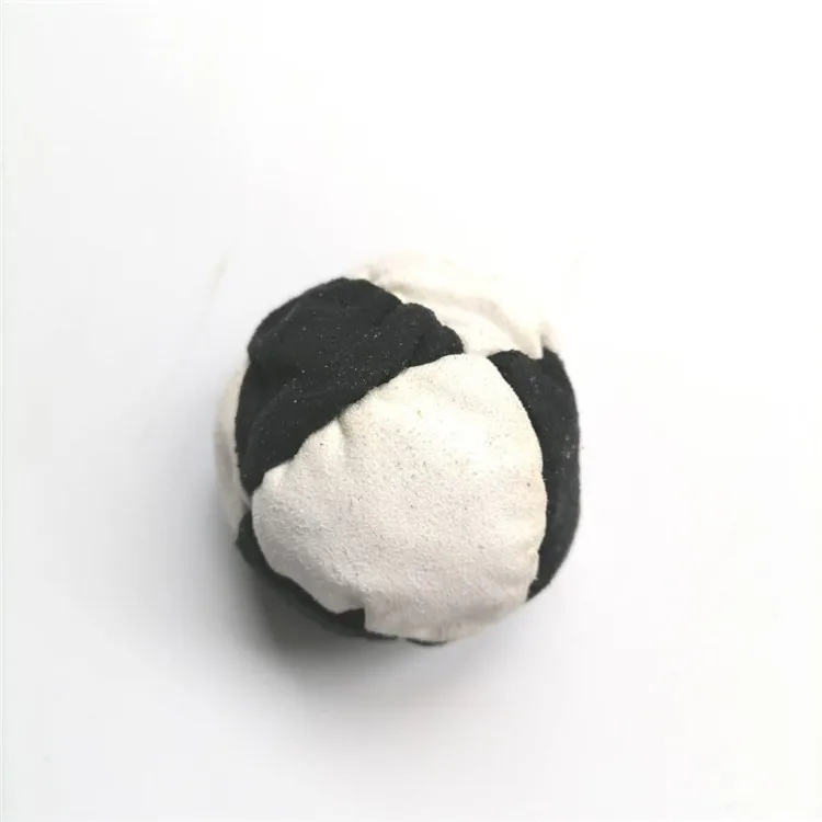 wholesale cloth stuffed sandbags footbag bean bag hacky Kick Ball sack toy for children