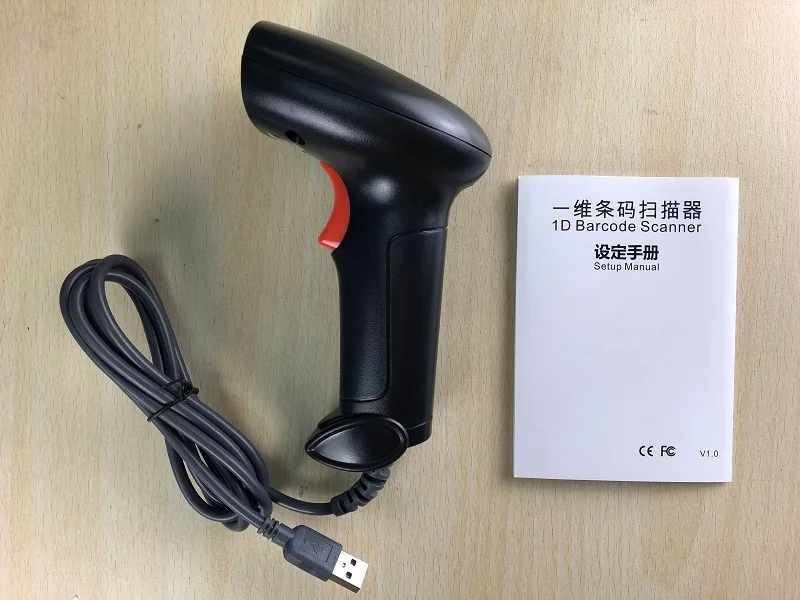 
8501 Portable 1D 2D Automatic HANDHELD Laser Bar Code Reader POS SCANNER Wireless Qr Code Barcode Reader Scanner Barcode 