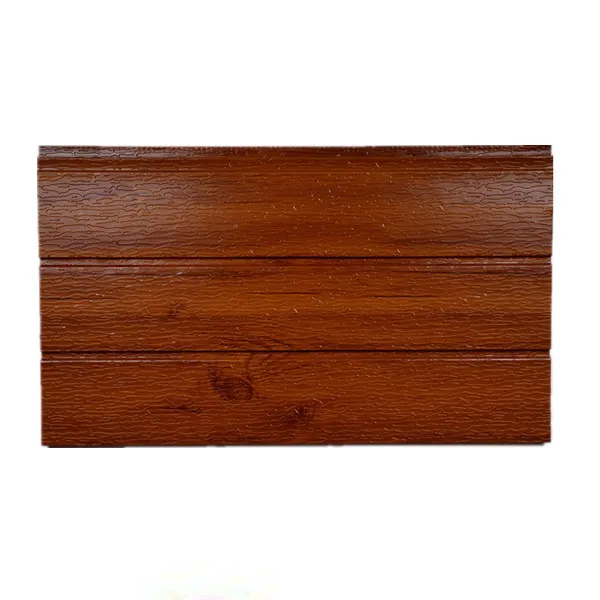 OEM Industrial building house use thermal insulation PU decorative exterior metal wall panel