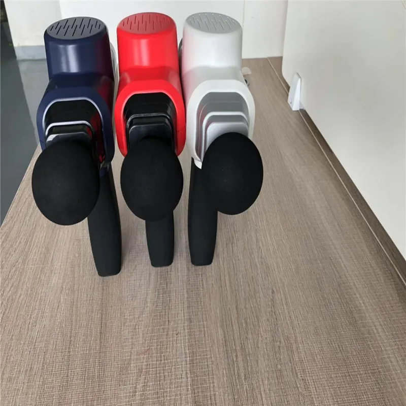 
direct manufacture OEM CE body therapy gun massager vibration cordless deep muscle massage gun with travel case WE-8201 