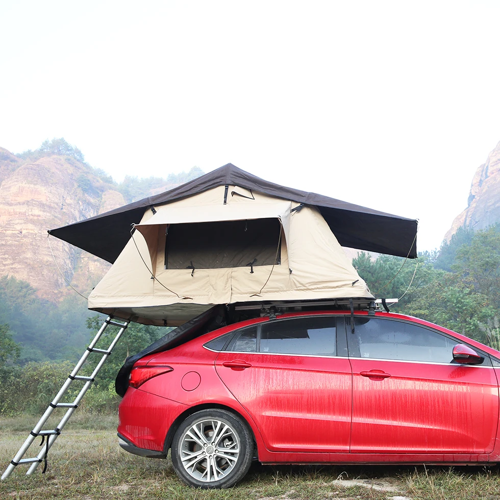 Amazon hot selling roof rack basket retractable tent restaurant roof top tent with lowest price
