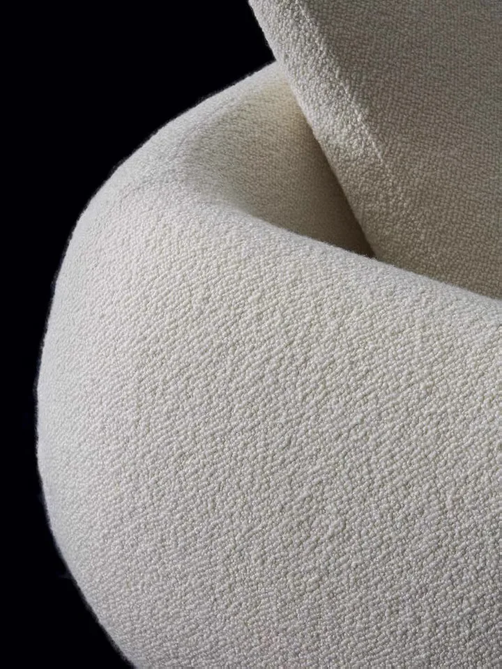 Salon Maison Living Room Furniture Saint-Germain Sofa L-shaped Curved Sectional Corner Sofa