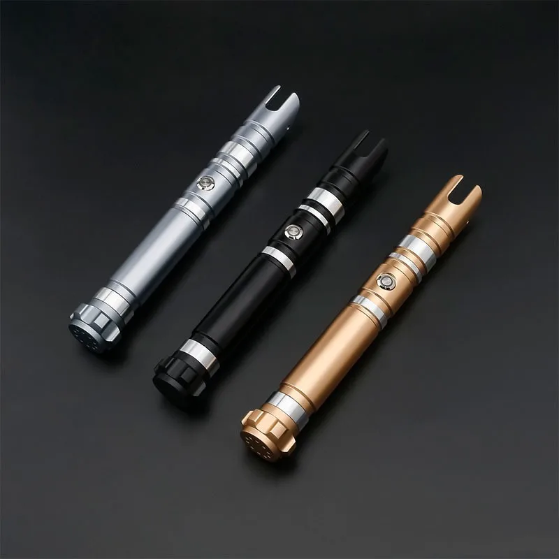 TESKU StarWar Metal Lightsaber 10 tone 12 color RGB splice smooth swing