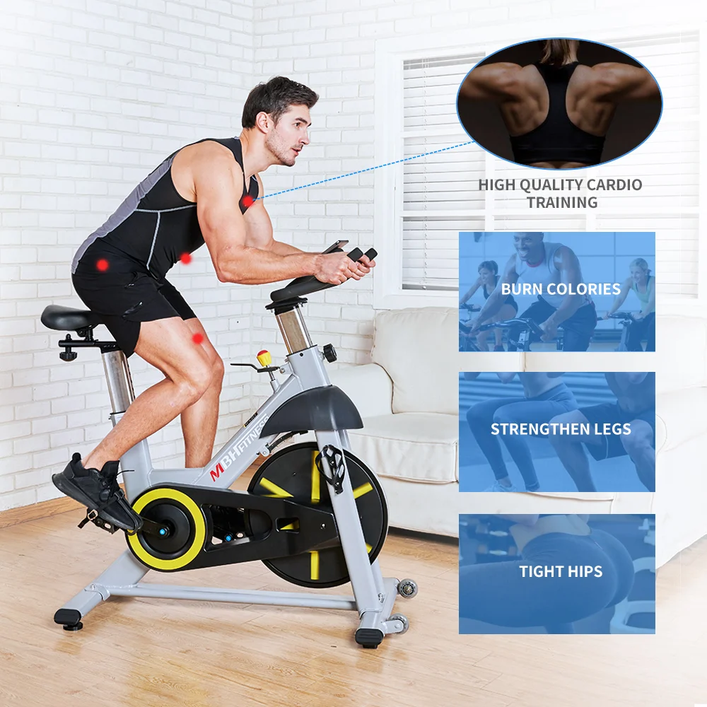 Cardio Exercise Fitness Cycling Spinning Bike