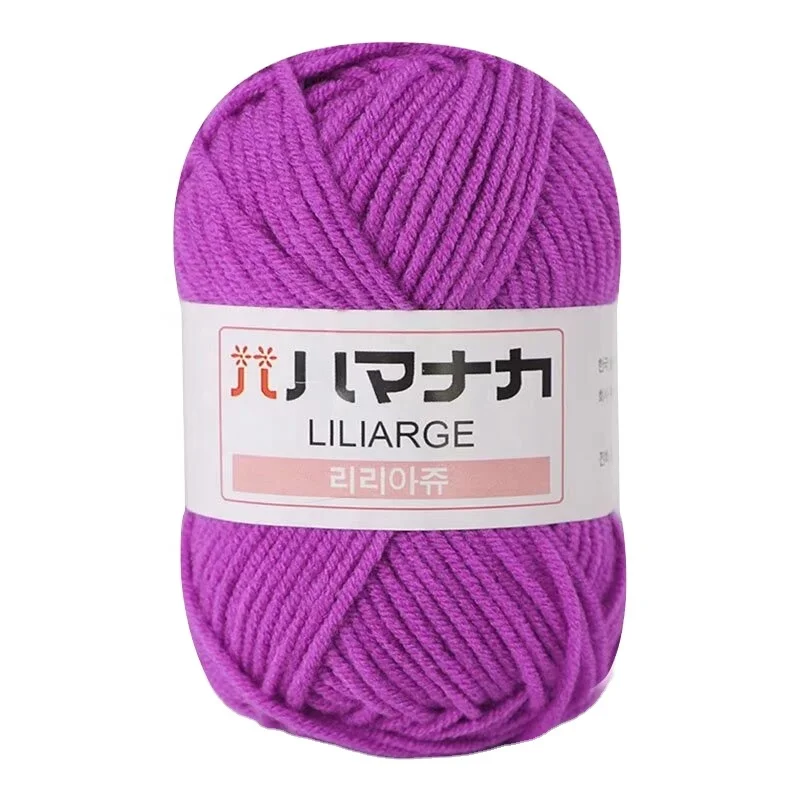OEM super soft yarn for knitting scarf 25g hand knitting yarn hot sale yarn