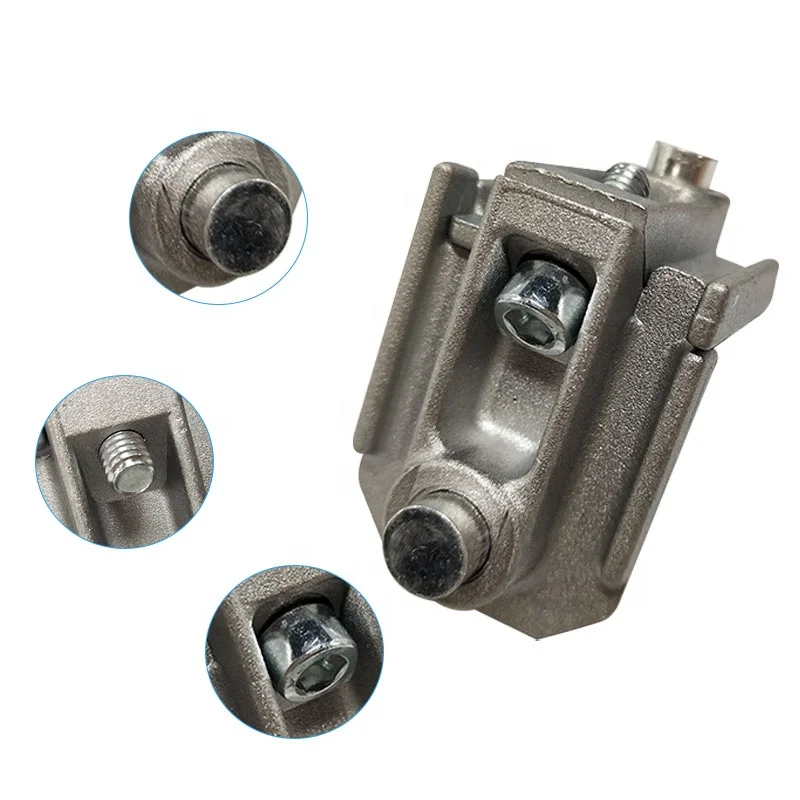 Connect 90 Degree Right Angle Hardware Sliding Aluminum Profile Window Corner Connector