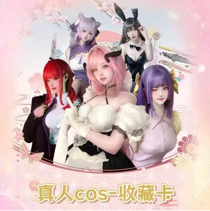 Kawaii Japanese Anime Goddess Story Collection rare Cards box children toys Child Kids Birthday Gift Game collectibles Cards