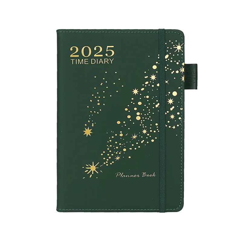 2025 Stationary school supplies Custom Logo A5 Journal Notebook Hardcover Diary PU Leather Promotional Paper Notebooks for Gift