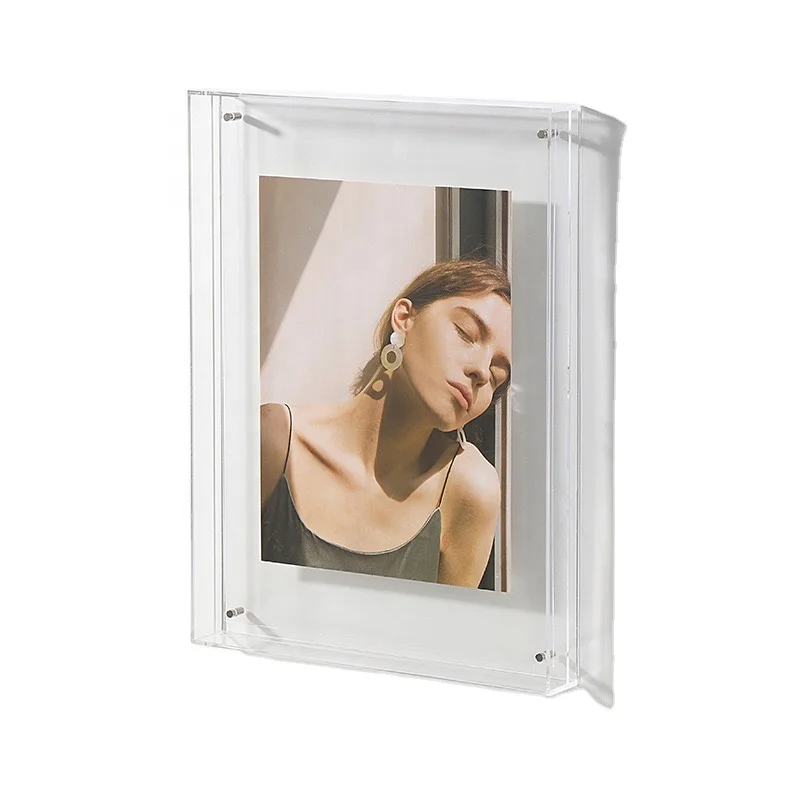 Acrylic picture frame DIY transparent poster Describe  Framed drawing room Bedroom countertop Phase frame