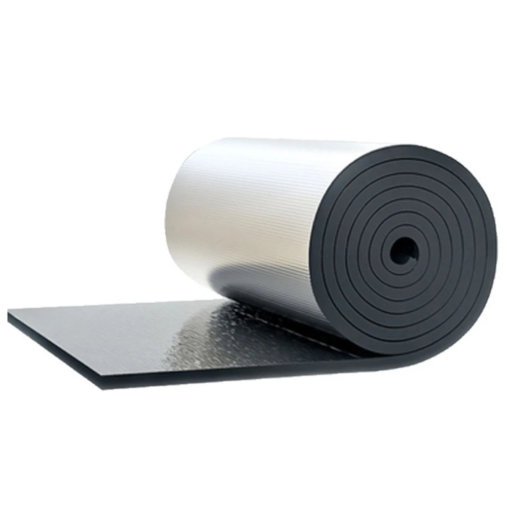 Funas fire resistant rubber insulation foam board production heat insulation material  rubber foam board panel sheet