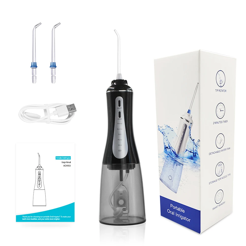New Design Electric Oral Water Jet Cordless Water Tooth Flosser Rechargeable Water Flosser oral irrigater Waterproof