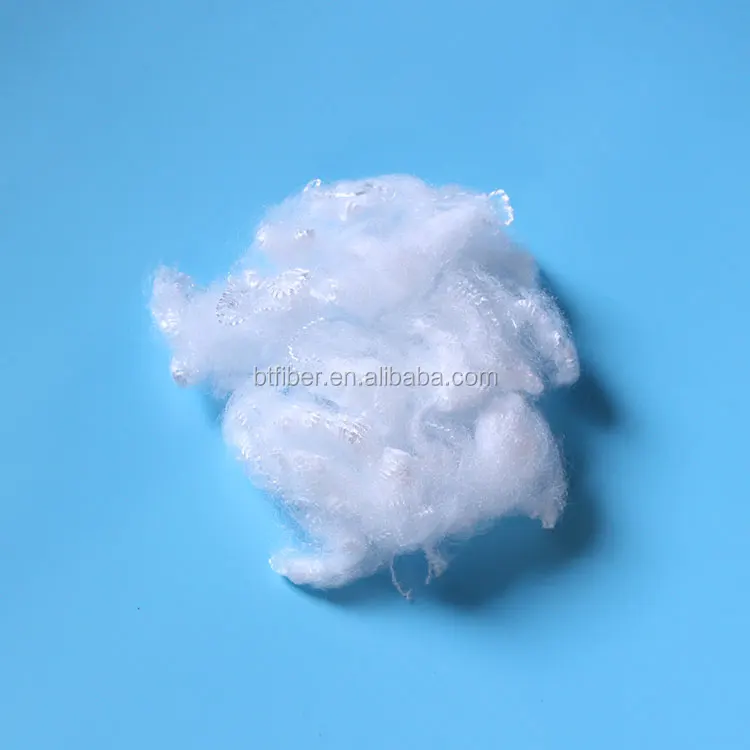 High Quality Direct Wholesale 3D 76MM  Non-Woven Polypropylene Fiber for Spinning and Filling Material