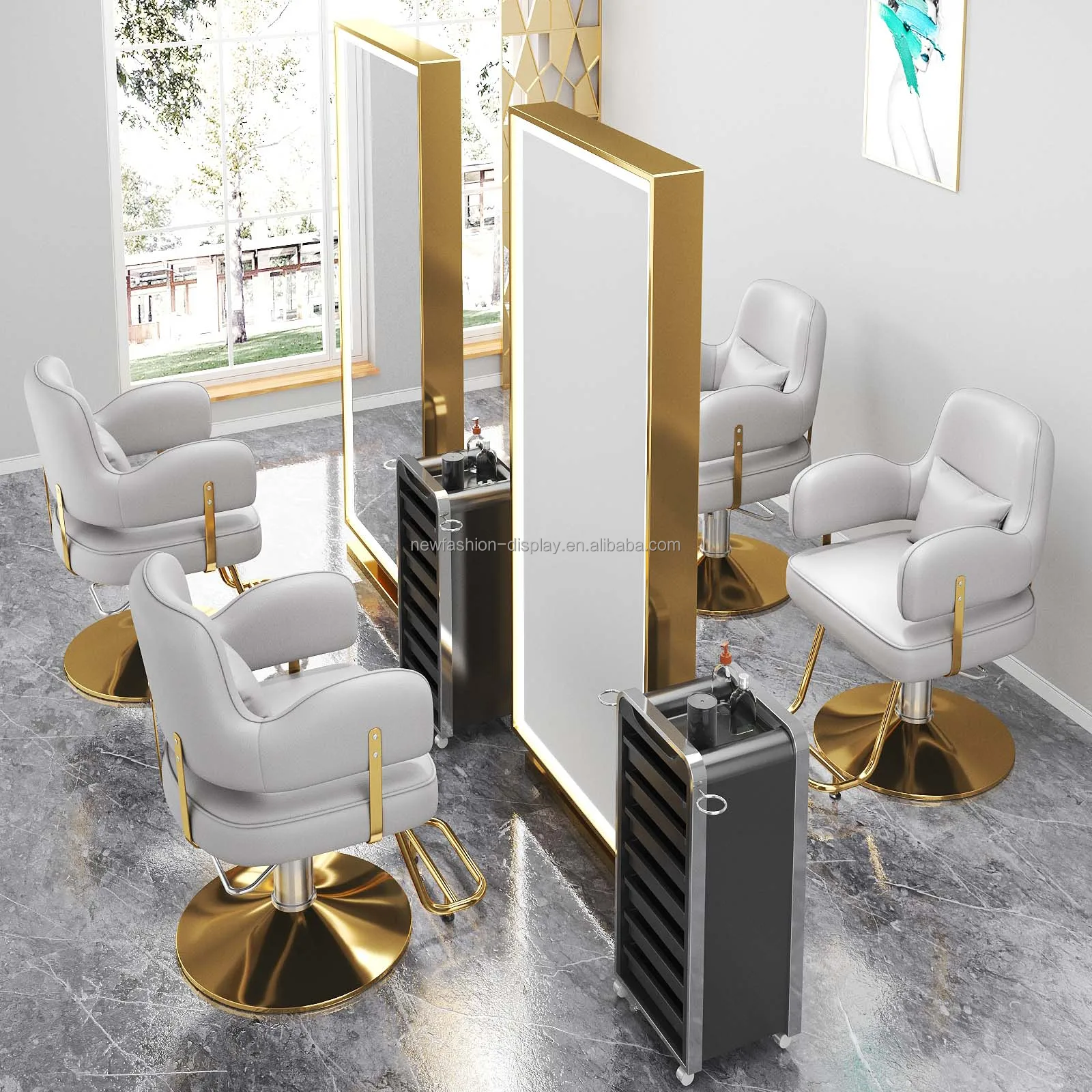 Factory Direct Sales Beauty Hairdressing Chairs for Barbershop Salon Chair Special Hairdressing Chair