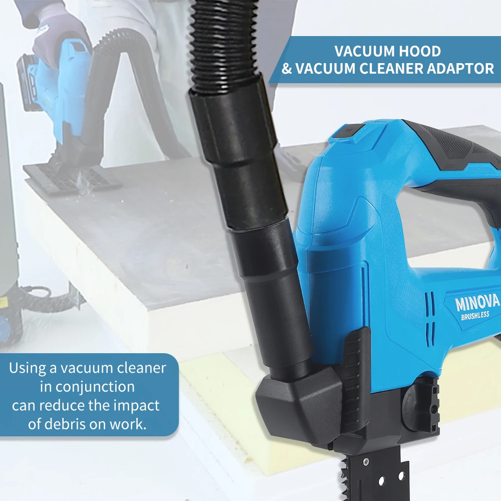 Wholesale MINOVA Double-blade Insulating Material Saw One-Handed Portable Machine For Cutting Rock Wool