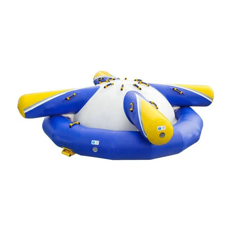 
Gigantic Inflatable Floating Ufo Water Spinner Water Saturn Rocker For Water Park Games 