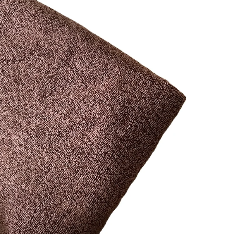 Pure coton towel yarn 21s/2 solid color for hotel or spa